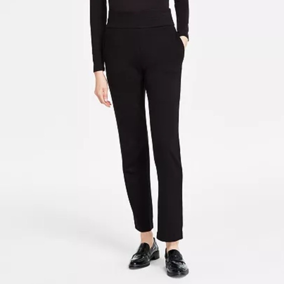 Jones New York
Women's Pull On High Double Wide Waistband Straight Leg Pants - Picture 1 of 5